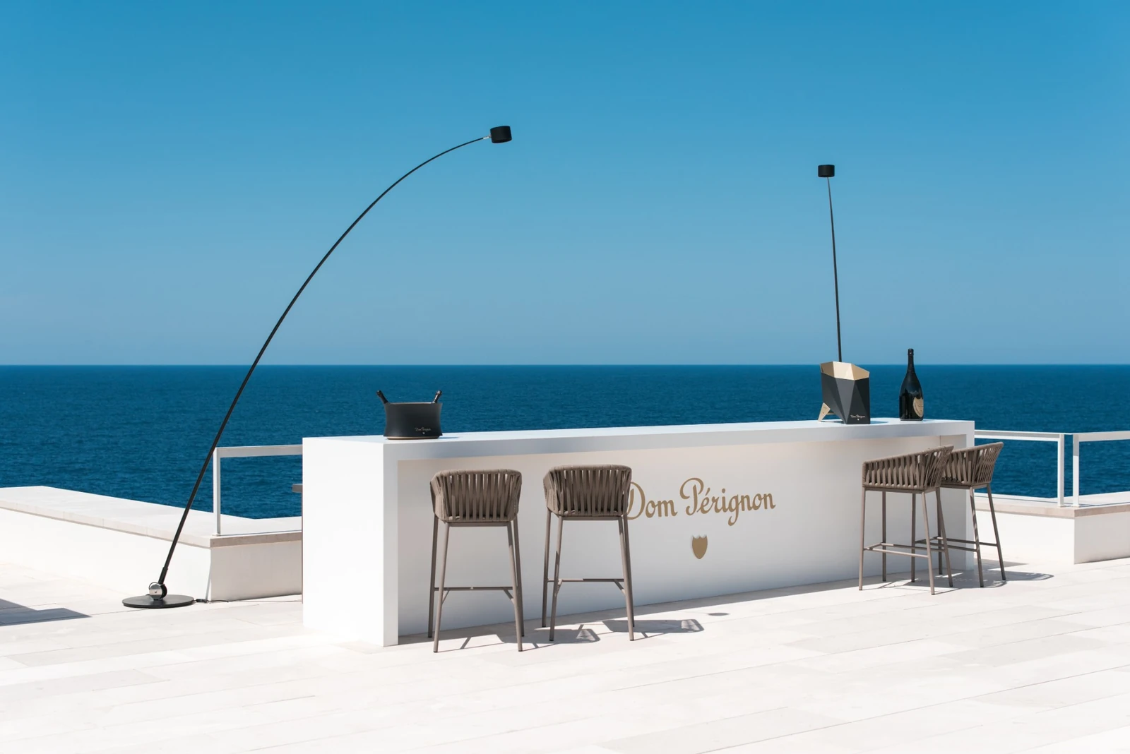 Dom P&eacute;rignon private island event, Ibiza
